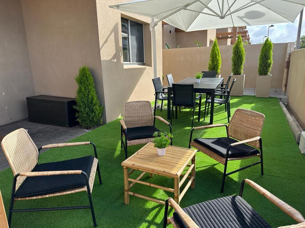 Golf Tenerife South XX Wheel Accessible Shower XX Free Wifi XX Private Pool 30 Degrees XX Two Terraces 30M2X60M2 Xxfree Parking XX Mountain View XX Flatscreen 65 Inch XX San Miguel de Abona Exterior photo